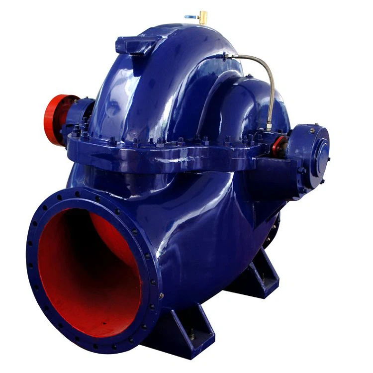 Vaakasuora halkaistu kotelon keskipakopumppu